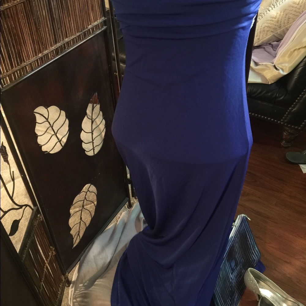 Royal Blue Evening Dress! - Picture 3 of 8